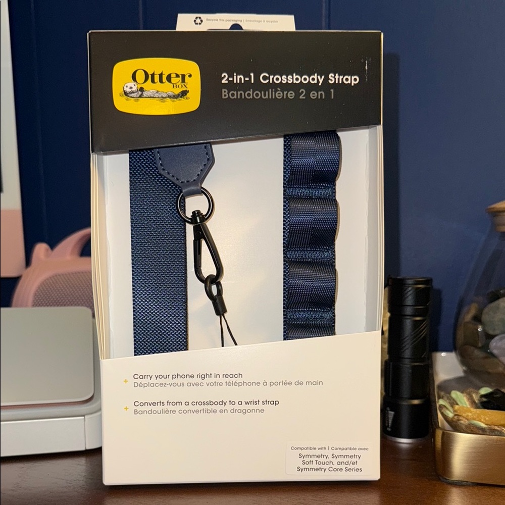 OtterBox 2-in-1 Crossbody Strap - Navy